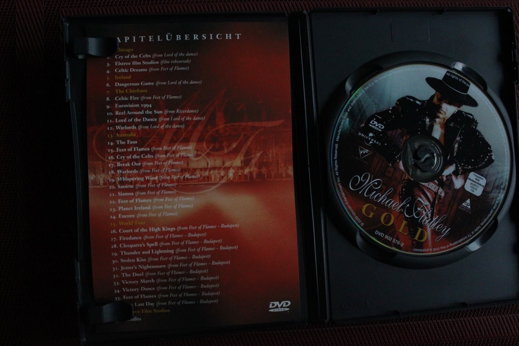 Alle DVDs: Michael Flatley - Gold: A Celebration of Michael Flatley | – Gebraucht aus Geroldswil von Schlumpfine1973 1