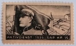 Soldatenmarke 2.WK, Sappeur Kp II/6, Wi Sap 27