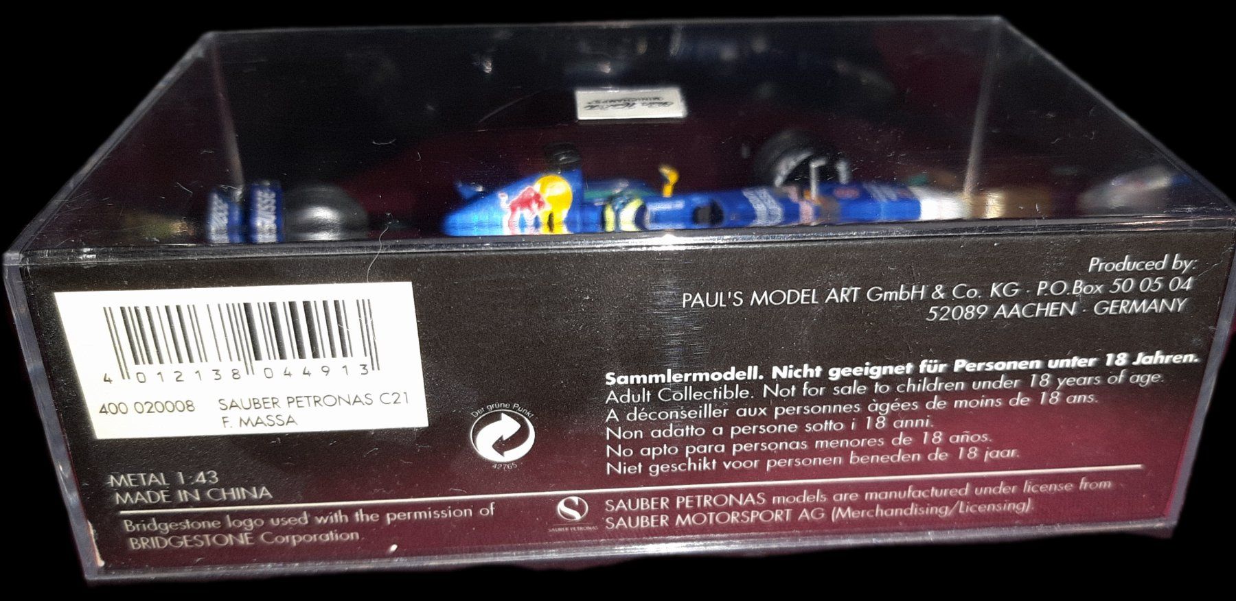 Minichamps Voitures modèles: Minichamps Modellauto 1:43 Formel1 – D'occasion à Schlieren par Rcaliforni 4