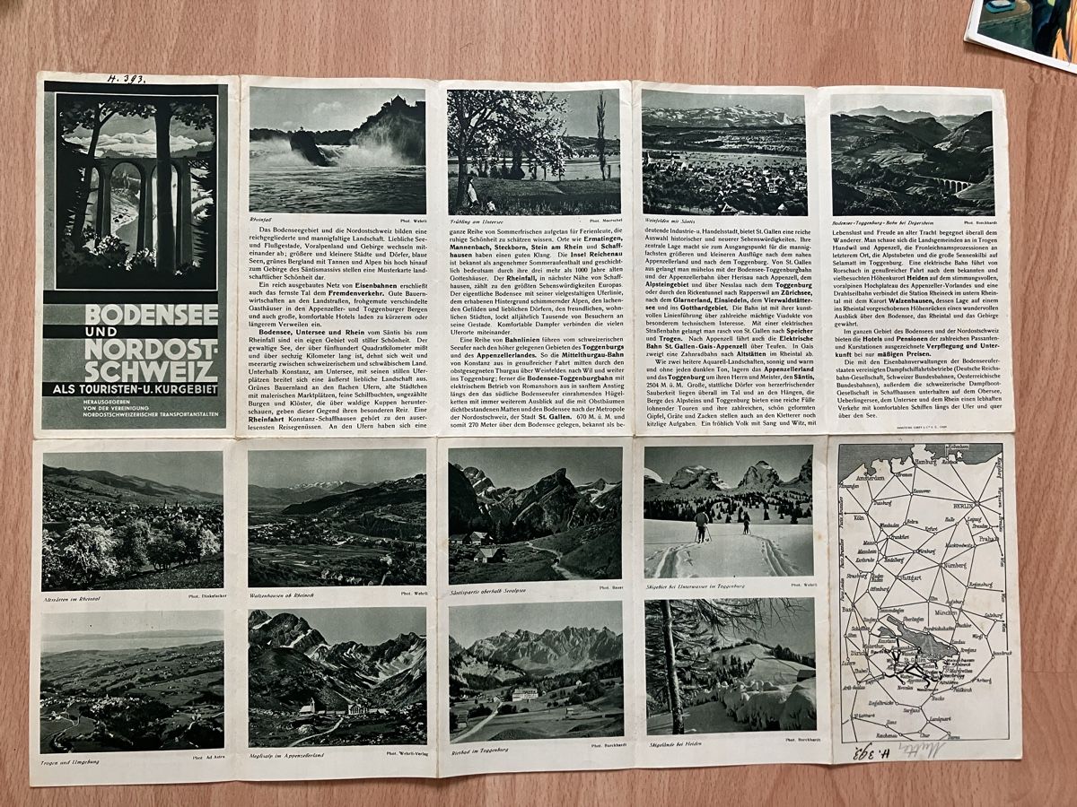 Documenti: Bodensee Nordost Schweiz Prospect – Usato da Zürich venduto da Classic_Collection_Zurich 1