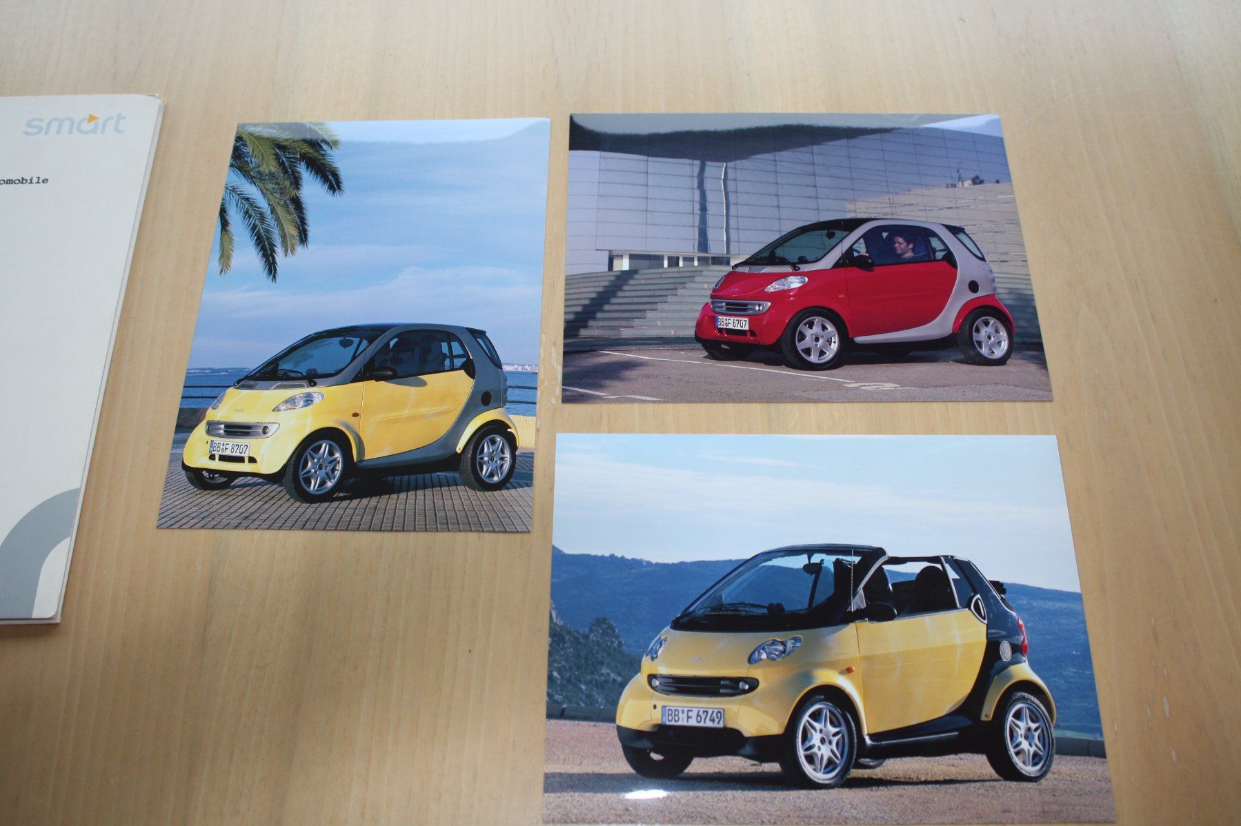 Mercedes-Benz Documenti: Smart Pressemappe/Fotos Genf 2000 – Usato da Wikon venduto da erwin400 2