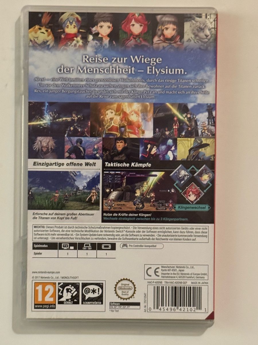 Nintendo Jeux: Xenoblade Chronicles 2 - Nintendo Switch – D'occasion à Zürich par jabo22 1