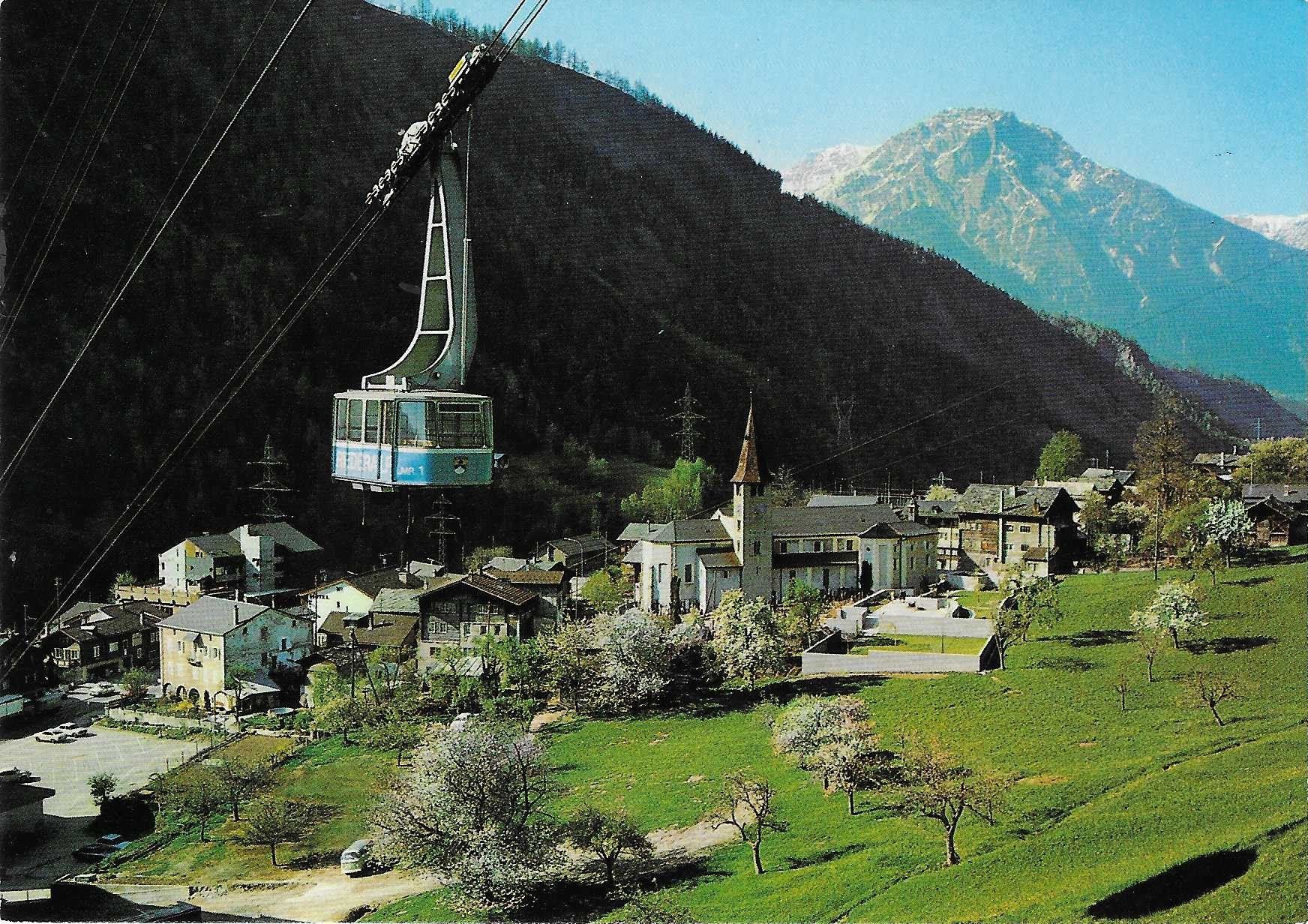 Cartoline postali: Luftseilbahn Mörel-Riederalp VS – Nuovo (secondo la descrizione) da Rothrist venduto da Stranglehold