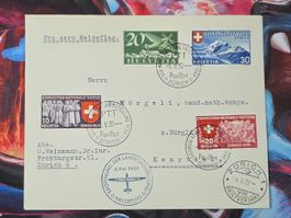 CL31 Enveloppe + Timbre Suisse 1939