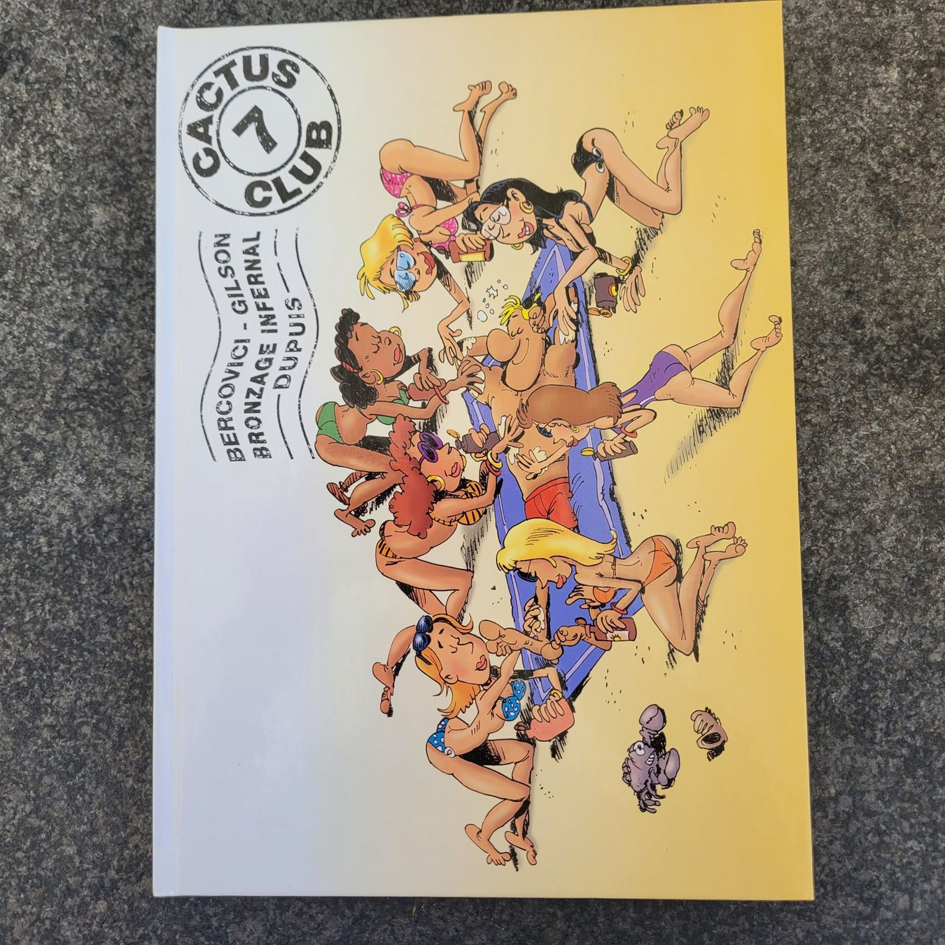 Fumetti: BD EO Cactus Club 7 Bronzage Infernal – Usato da Biel/Bienne venduto da Destockweb