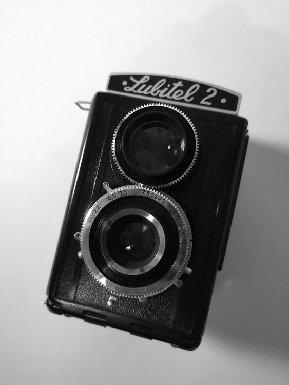 Appareil Photo Argentique LOMO LUBITEL 2 Avec Objectif T-22 75mm Tbe