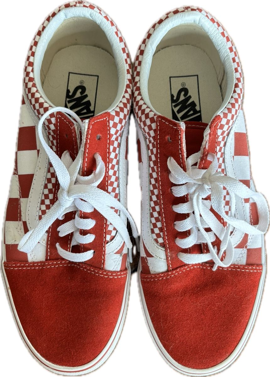 Vans Scarpe da uomo: Baskets Vans damier rouge 40.5 – Nuovo (secondo la descrizione) da Dotzigen venduto da SecondHandGems 2