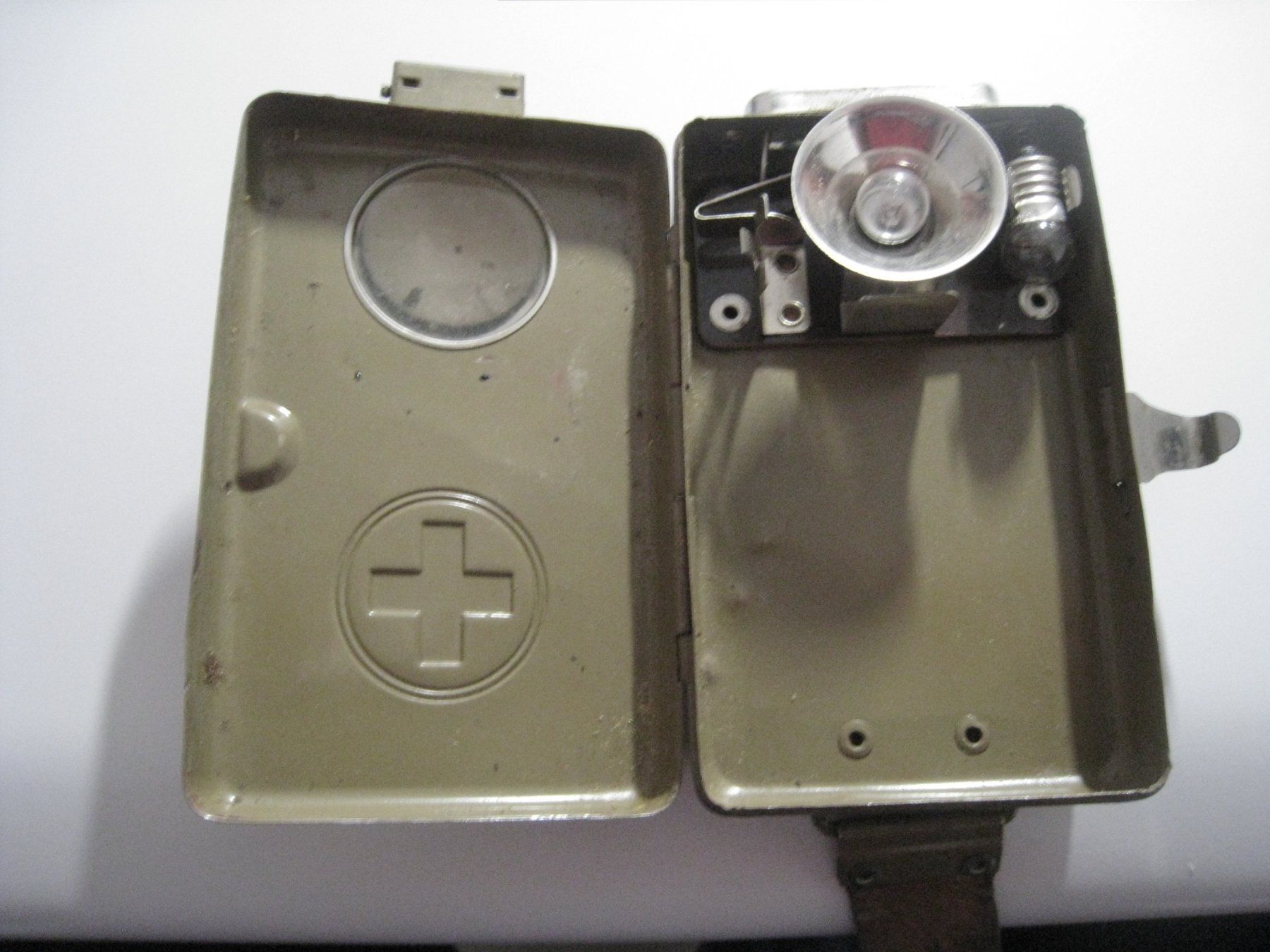 Lampen: Originale Schweizer Armeelampe Elves 1941 – Gebraucht aus Aarwangen von Pinsel7890