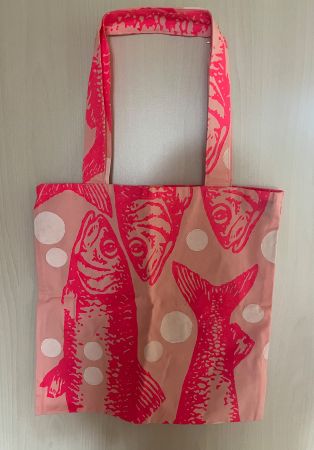 NEU° Tasche von Maasa mit indischen Holzstempeln bedruckt