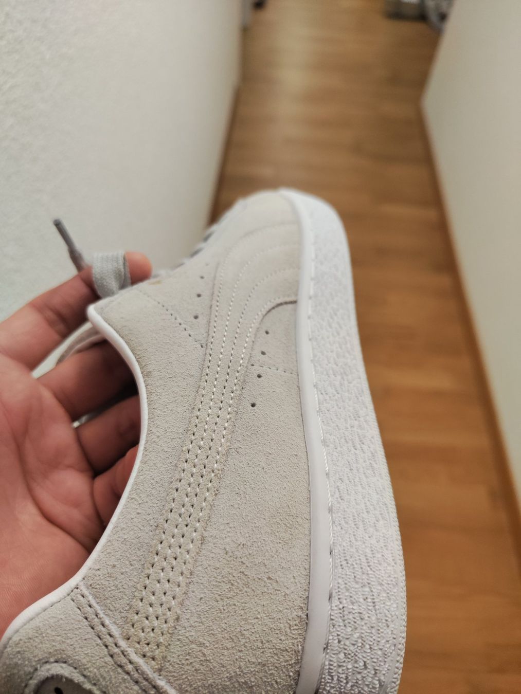 Puma Scarpe da uomo: Neue Puma Suede Gr. 46 – Nuovo (secondo la descrizione) da Balterswil venduto da RequireQuagmire 2