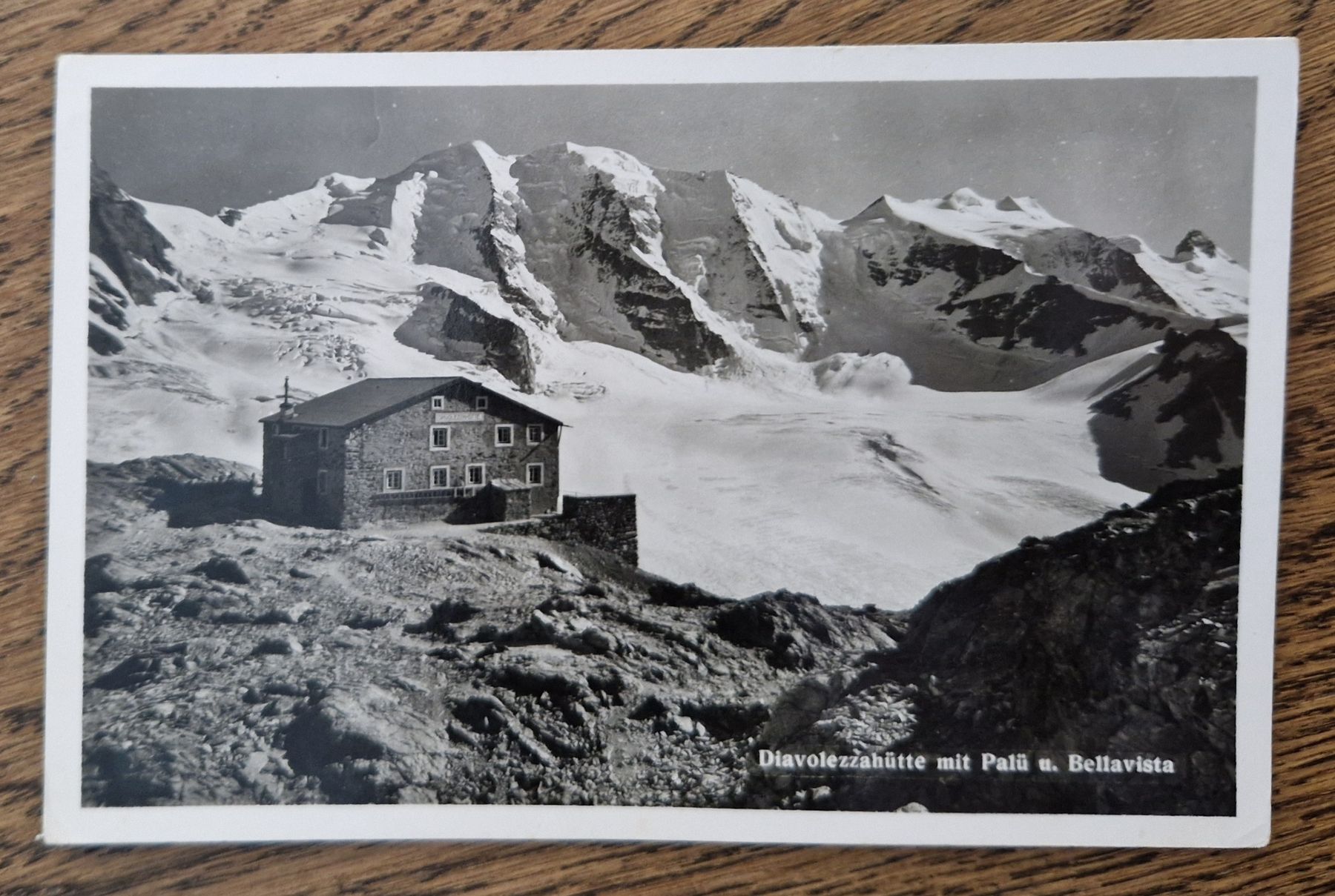 Cartes postales: Diavolezza Hütte 1940iger Jahre – D'occasion à Ebikon par Donar50