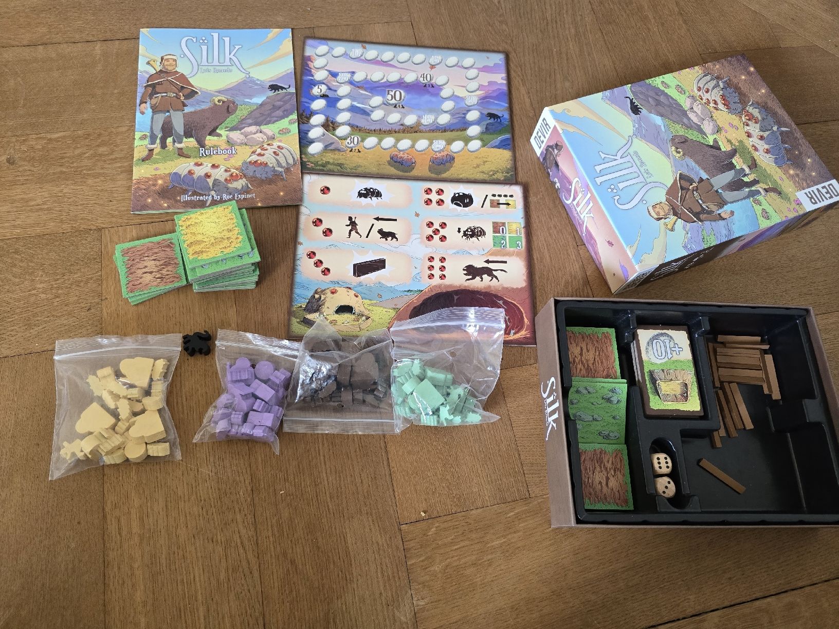Spiele: Silk – Gebraucht aus Bern von Callosomia 2