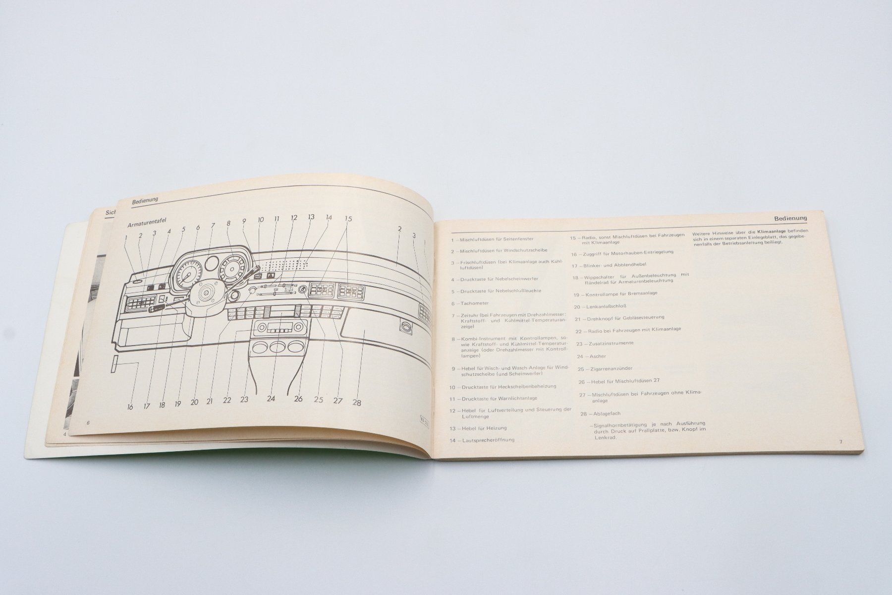 Audi Documenti: Audi 80 1976 Betriebsanleitung – Usato da Bühl b.Aarberg venduto da Collectorpassions 3