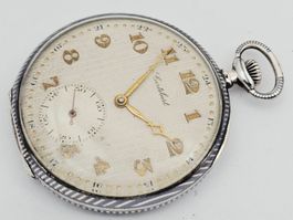 Cortebert Antike Taschenuhr Tula Silber 800