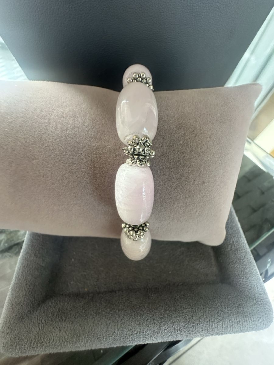 Bracciali & Braccialetti: Armband mit Kunzit Perlen. HANDARBEIT  – Nuovo e nell'imballaggio originale da Kriens venduto da Hortensie6 1