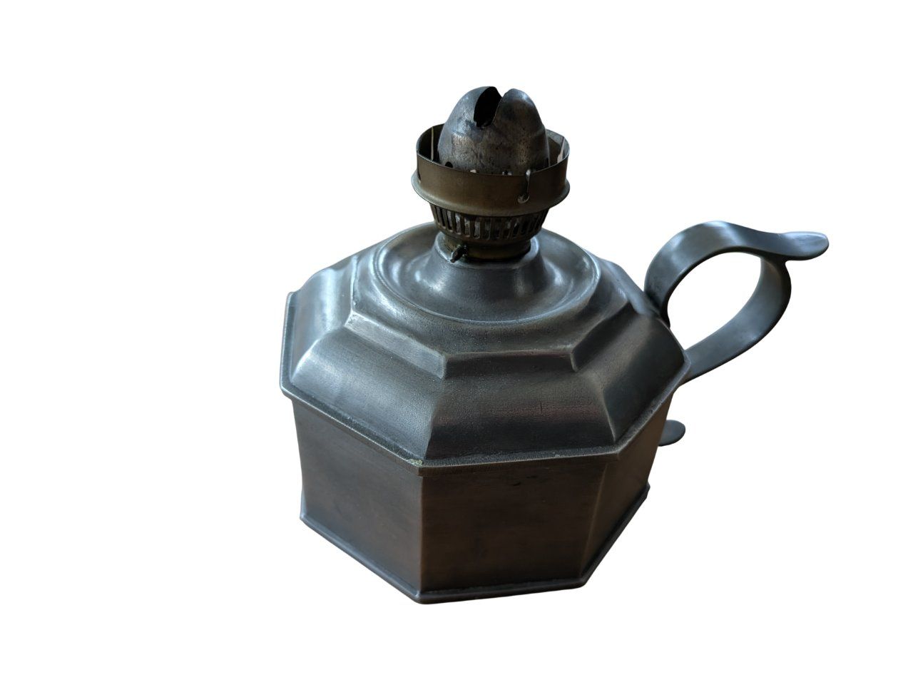 Lampade: Zinn-Petroleumlampe – Usato da Effretikon venduto da Mgossner