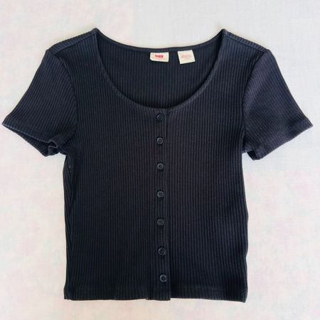 Levi's® MONICA Strickjacke/T-Shirt  Gr.S Schwarz