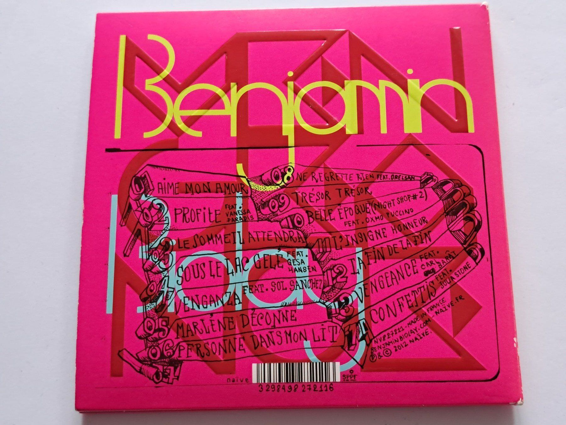 CD: CD Benjamin Biolay – Vengeance  – Usato da Pully venduto da bro_n52j 1