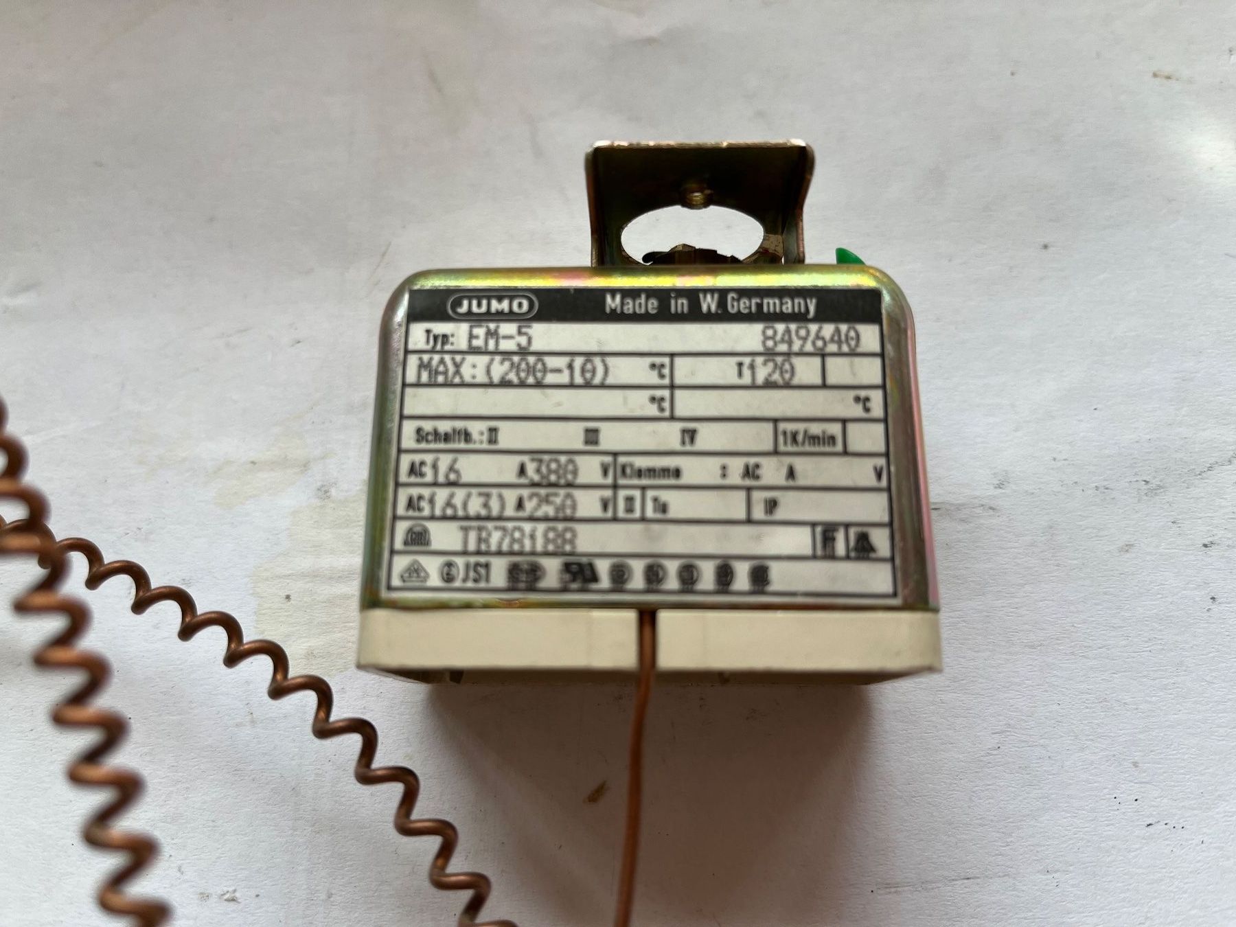 Componenti elettronici: Einbauthermostaten, Temperaturbegrenzer – Nuovo (secondo la descrizione) da Küblis venduto da hypofacto 3