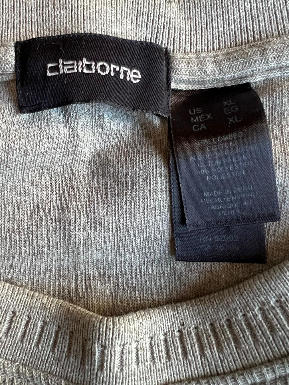 T-shirt: Claiborne T-Shirts x2 – Usato da Winterthur venduto da Ajcps 2