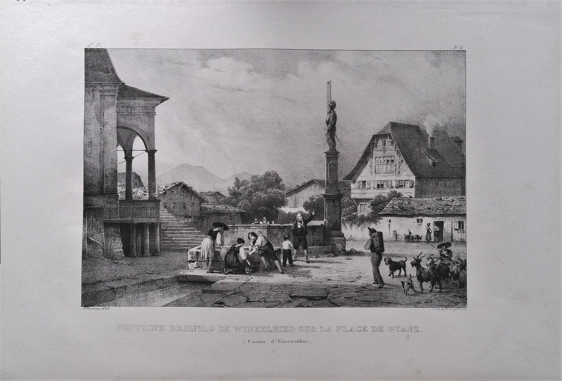 Stiche: Stans Litho von Engelmann – Gebraucht aus Rafz von Helvet32