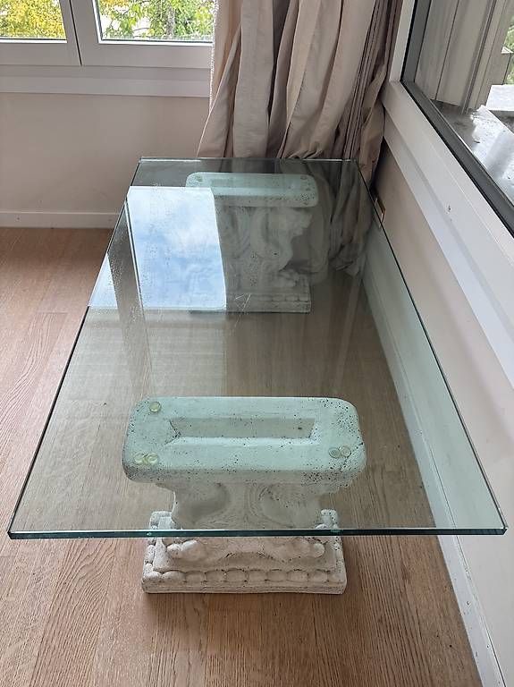Tische: Sofatisch aus Glas – Gebraucht aus Luzern von Poldi2 1