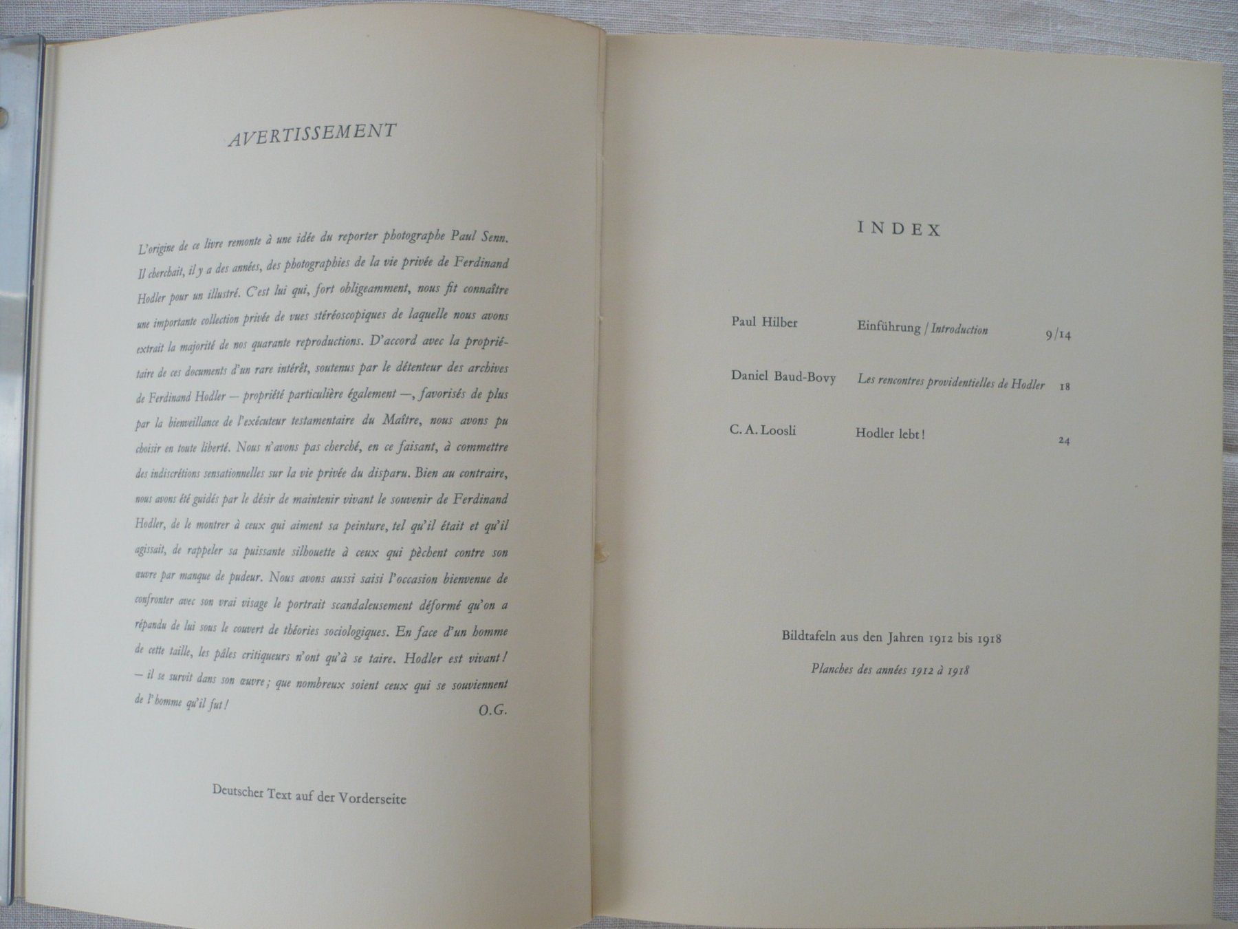 Libri: HODLER - Ein zeitgenössisches Dokument – Usato da Zürich venduto da saltandpepper008 3