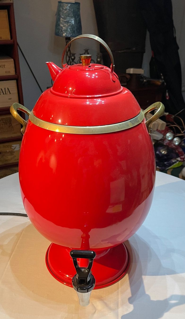 Teekannen: SAMOVAR DESIGNER JAPONAIS NEUF – Gebraucht aus Vevey von lairdutemps