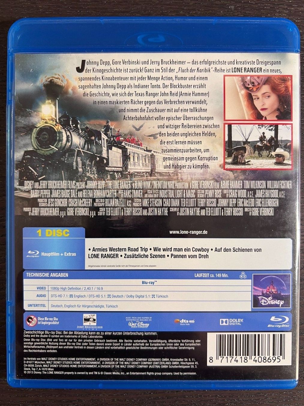 Tutti i DVDs: Lone Ranger – Usato da Zürich venduto da Blu-ray_ZH 1