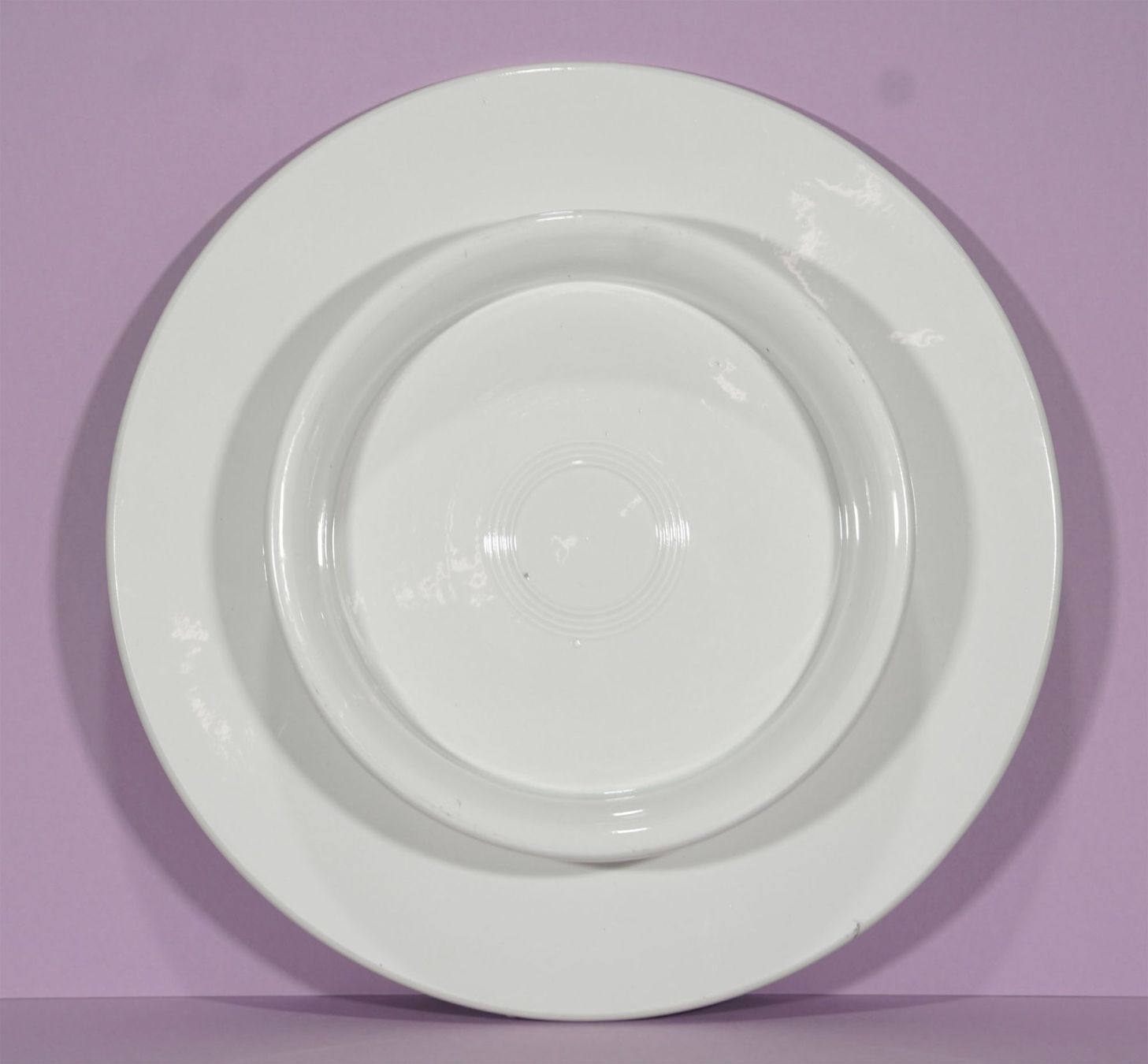 Servierplatten: schöne alte Obst-/Tortenplatte 34cm – Gebraucht aus Meggen von Trouvaillen 7