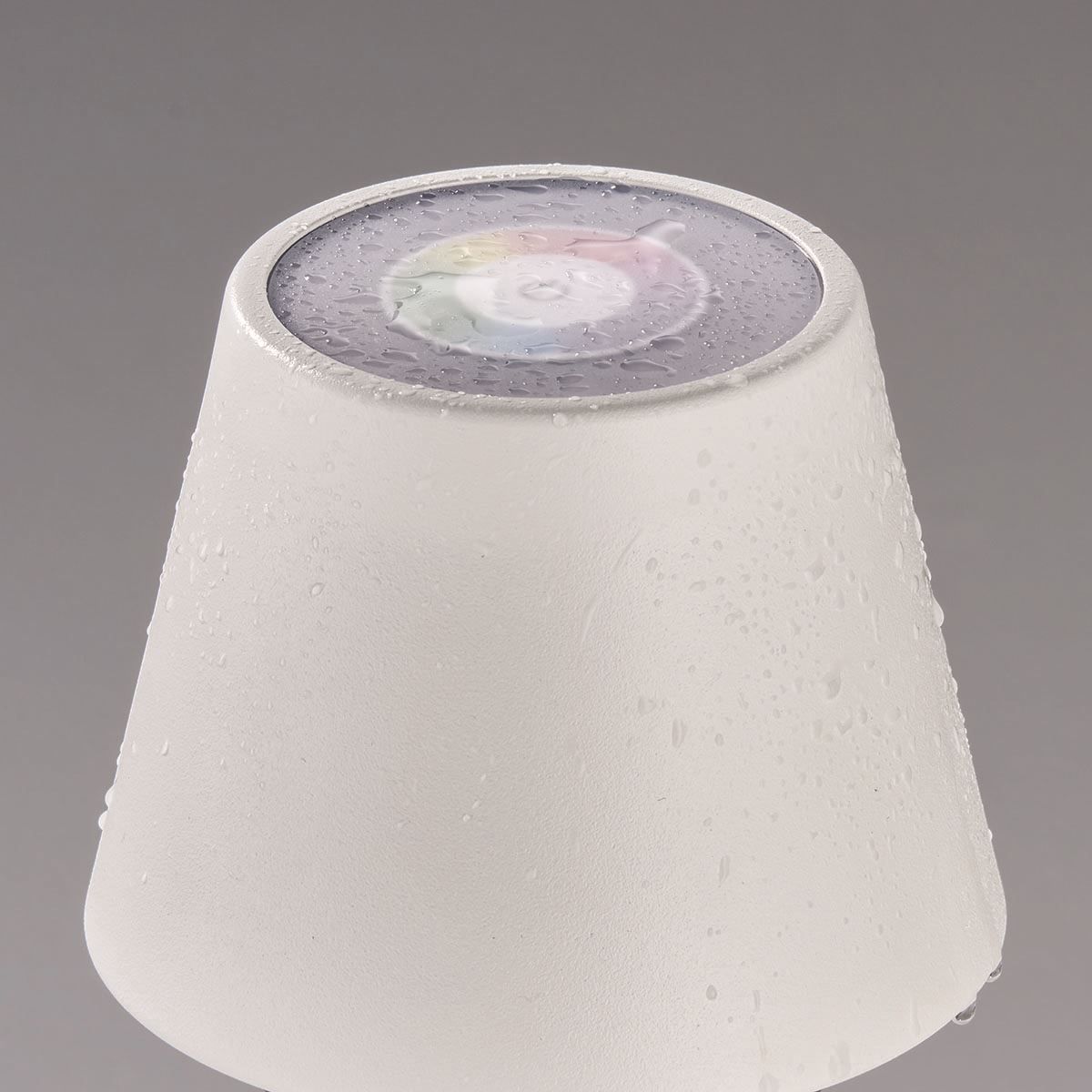 Lampen: LED Aussen Tischleuchte, Weiss, RGBW – Neu (gemäss Beschreibung) aus Kreuzlingen von Smart-Light 4