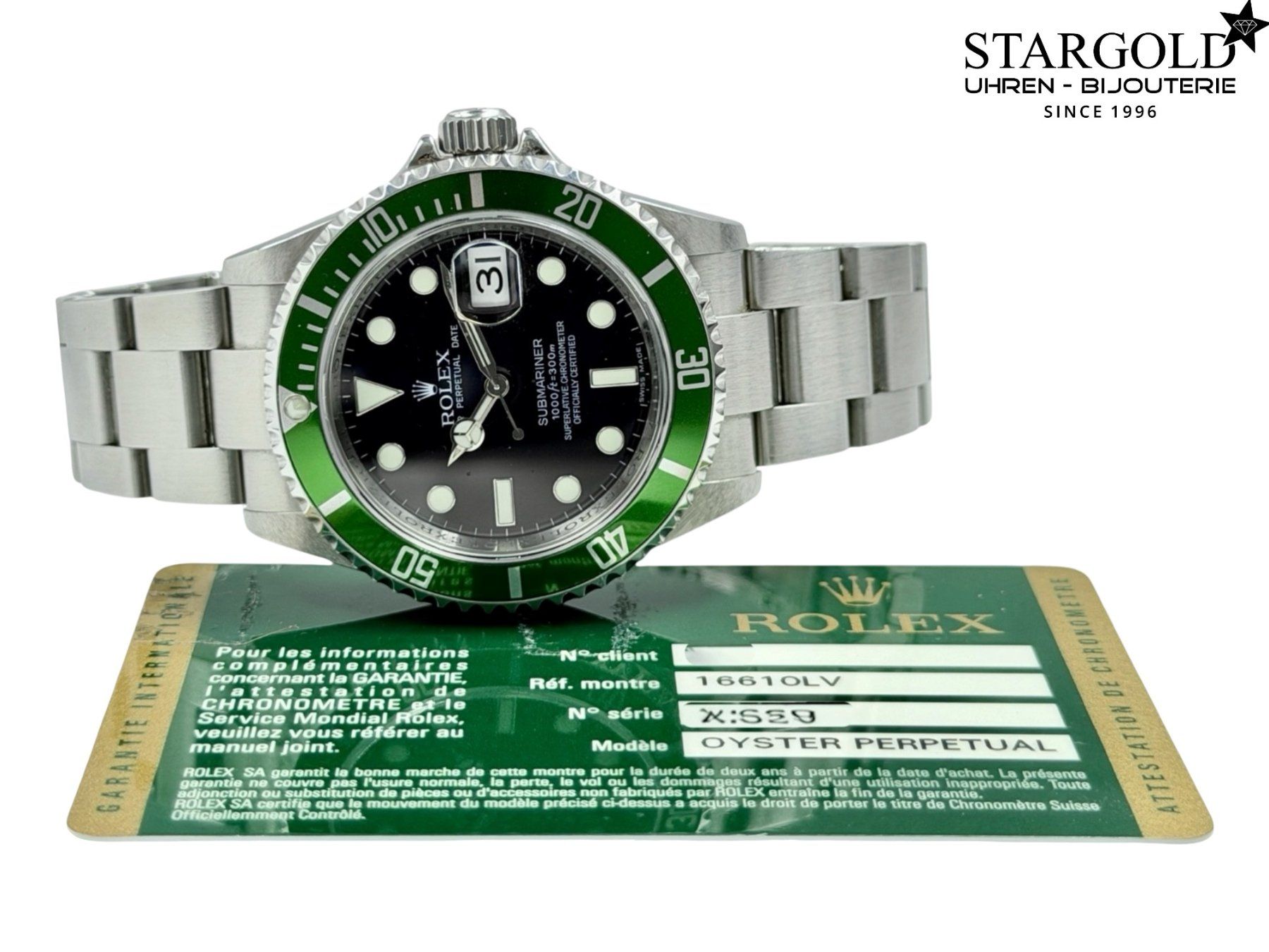 Rolex Orologi: Rolex Submariner Date - Kermit - 16610LV – Usato da Zürich venduto da Stargold-Uhren 7