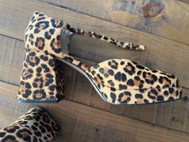 Steve Madden Schuhe, Leo-Look, Grösse 38, wie neu!