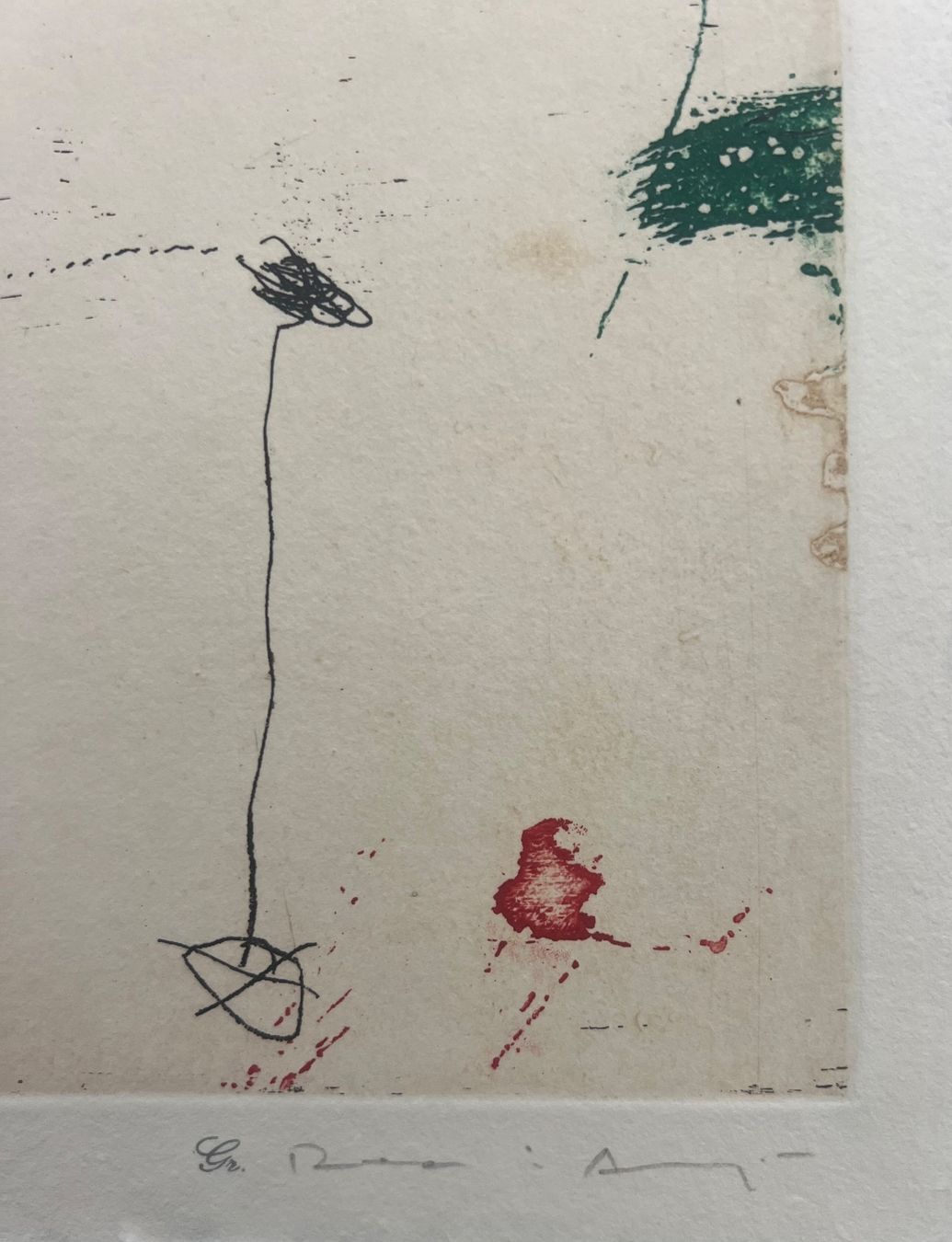 Grafica & Litografie: Josep Riera i Arago, handsigniert, nummeriert – Usato da Rain venduto da Pic-Ass 2