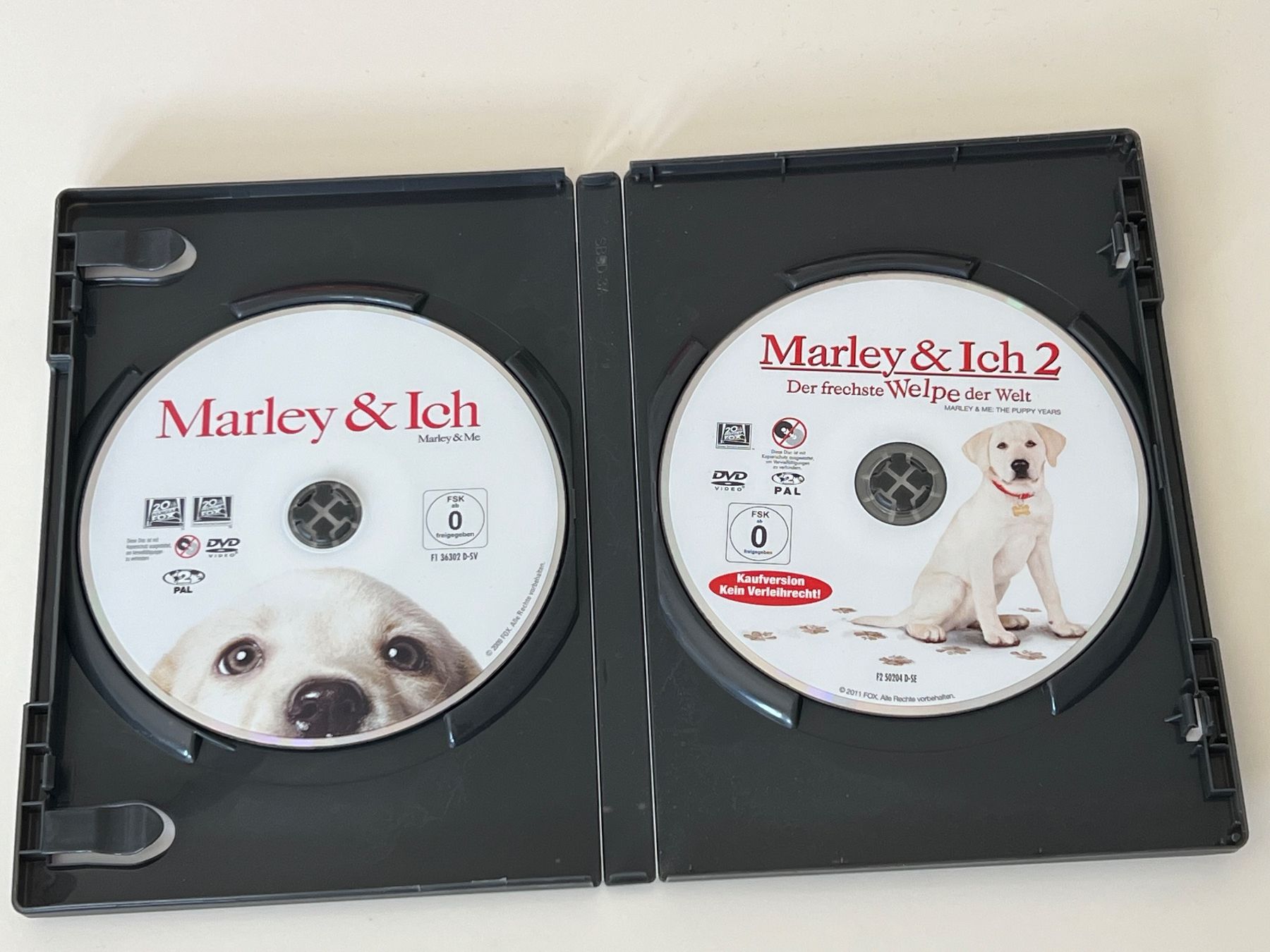 Tutti i DVDs: Marley & Ich Abenteuerbox, Teil 1&2 – Usato da Altstätten SG venduto da sheamus 2