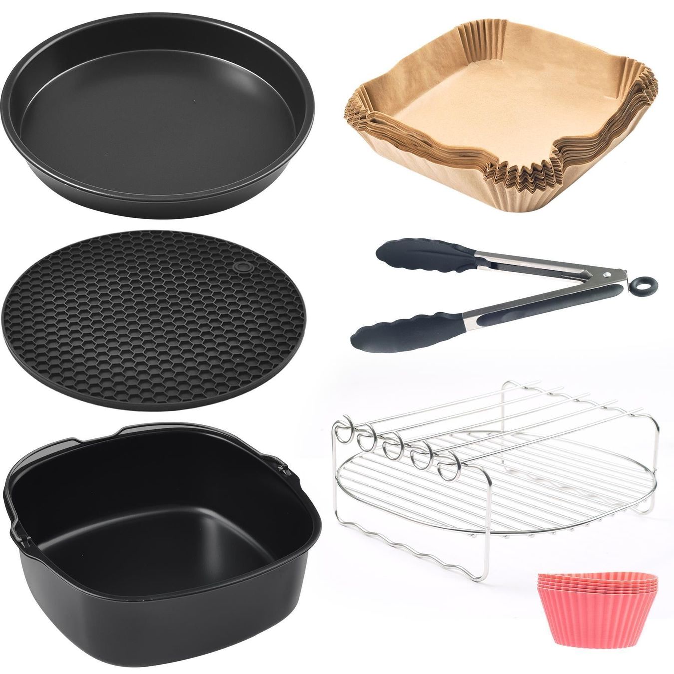 Appareils de cuisine: Heißluftfritteuse Zubehör Set – Neuf (Voir description) à Thun par onlino
