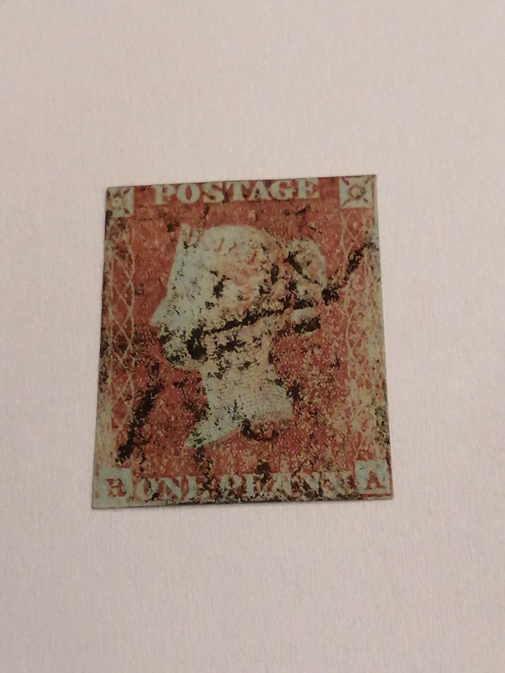 Tutti i francobolli: One Penny Red 1841  – Usato da Happerswil venduto da tschergi