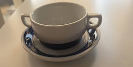 12 bols à soupe MOSA Maastricht  faïence vintage Holland