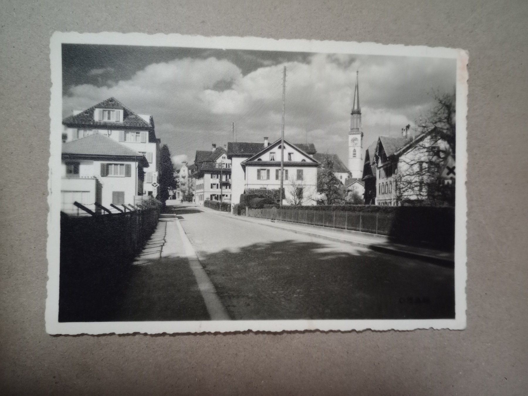 Cartes postales: Cham Zug Luzernerstrasse um 1940 – D'occasion à Küttigen par Melisch1000