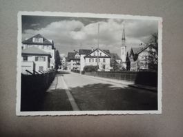 Cham Zug Luzernerstrasse um 1940