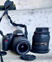 Fotoapparat Nikon D3100 mit Zusatzobjektiv