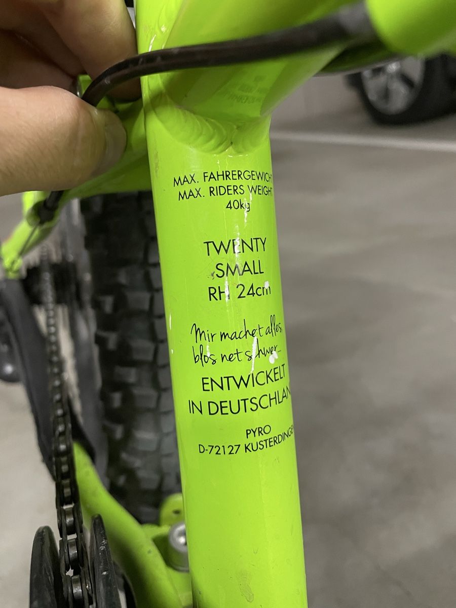 Pyro Vélos: PYRO Twenty – D'occasion à Kriens par migueltre 2