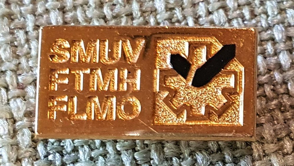J424 - Pin SMUV FTMH FLMO Logo | Kaufen auf Ricardo