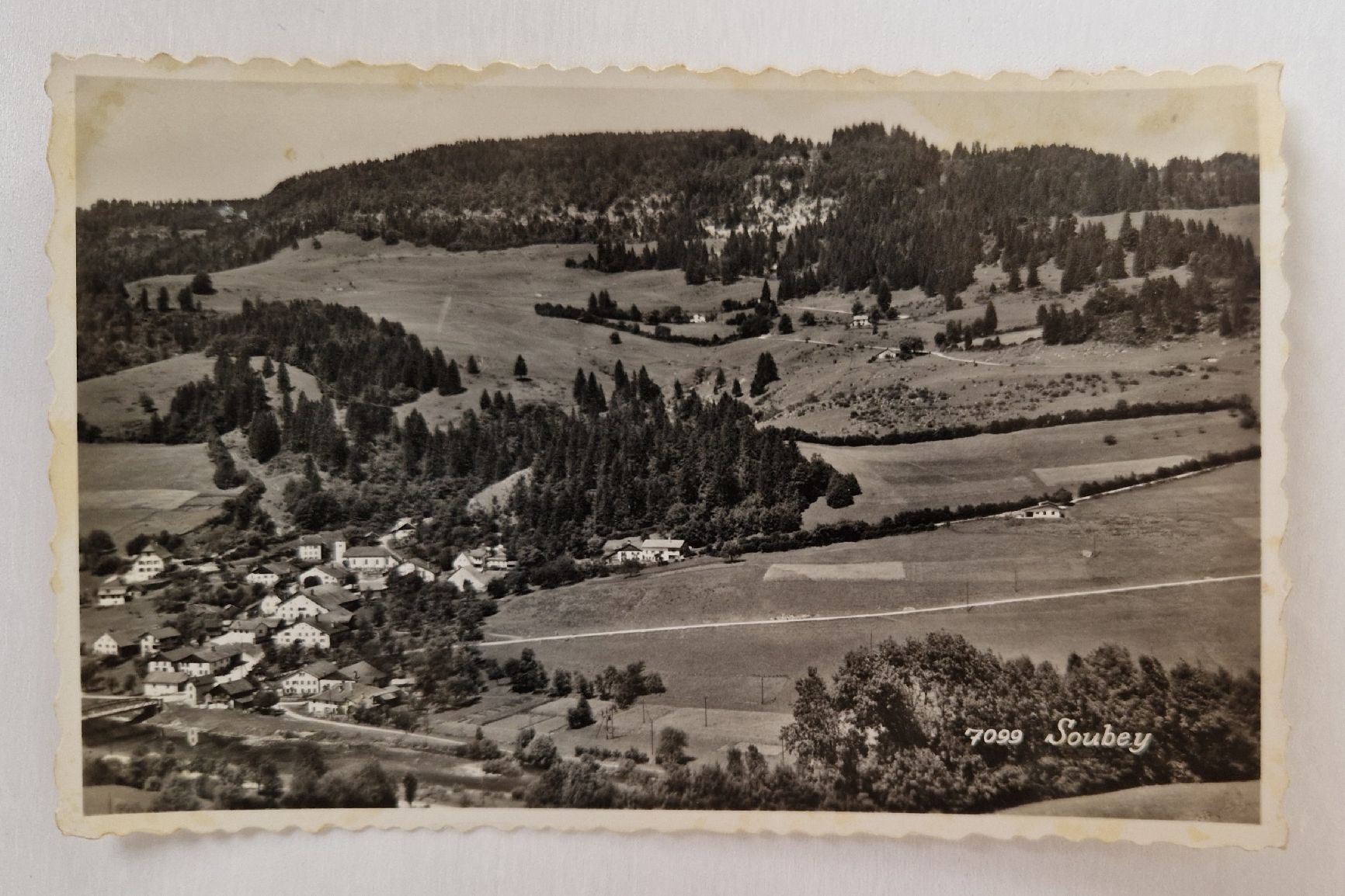 Cartoline postali: Soubey 1952 – Usato da Ebikon venduto da Donar50