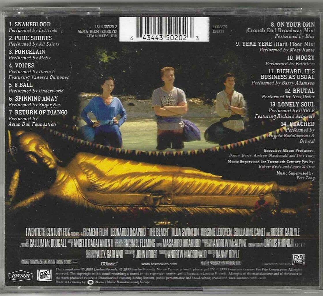 CDs: Various - The Beach - Leonardo Di Caprio – Gebraucht aus Genève von CDLPBookS 1