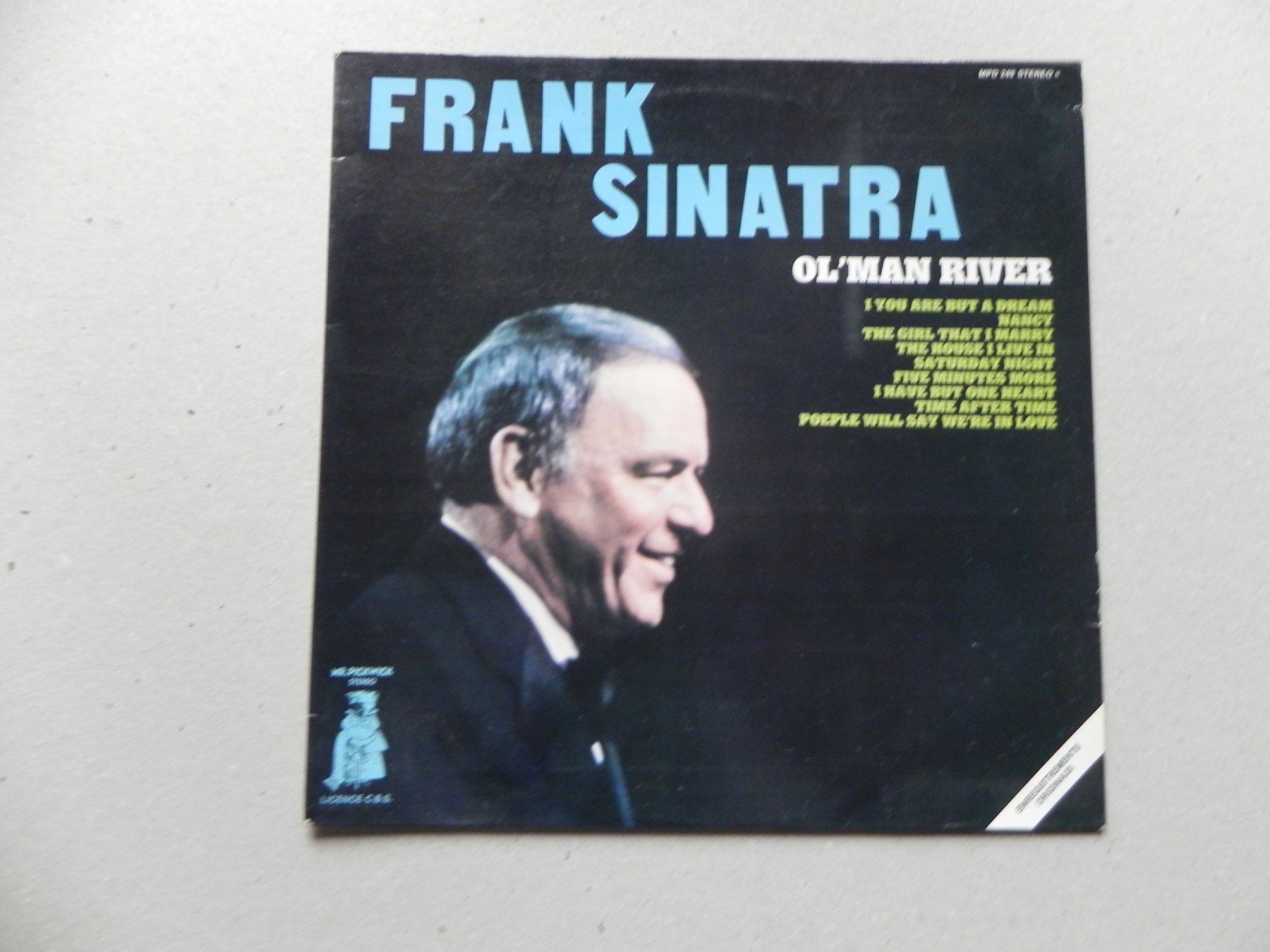 Dischi in vinile: LP USA Frank Sinatra 1975 Ol`Man River – Usato da Siebnen venduto da krimsie