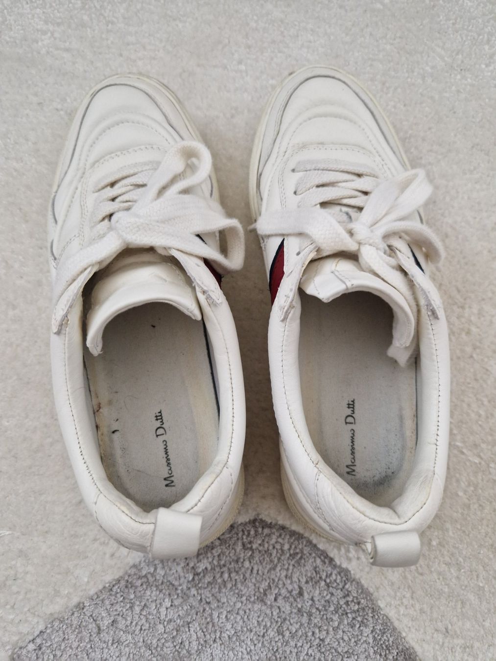 Massimo Dutti Scarpe da donna: Massimo Dutti weisse Plateau Sneakers Gr. 39 – Usato da Erlinsbach SO venduto da ULIKH 4