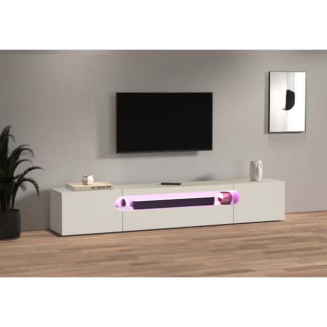 Mobili TV: Lowboard weiss 240 cm - ungebraucht – Nuovo (secondo la descrizione) da Heitenried venduto da micrapella