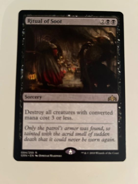 1 x Ritual of Soot - Magic: The Gathering - MtG (Gebraucht) in Kriens ...