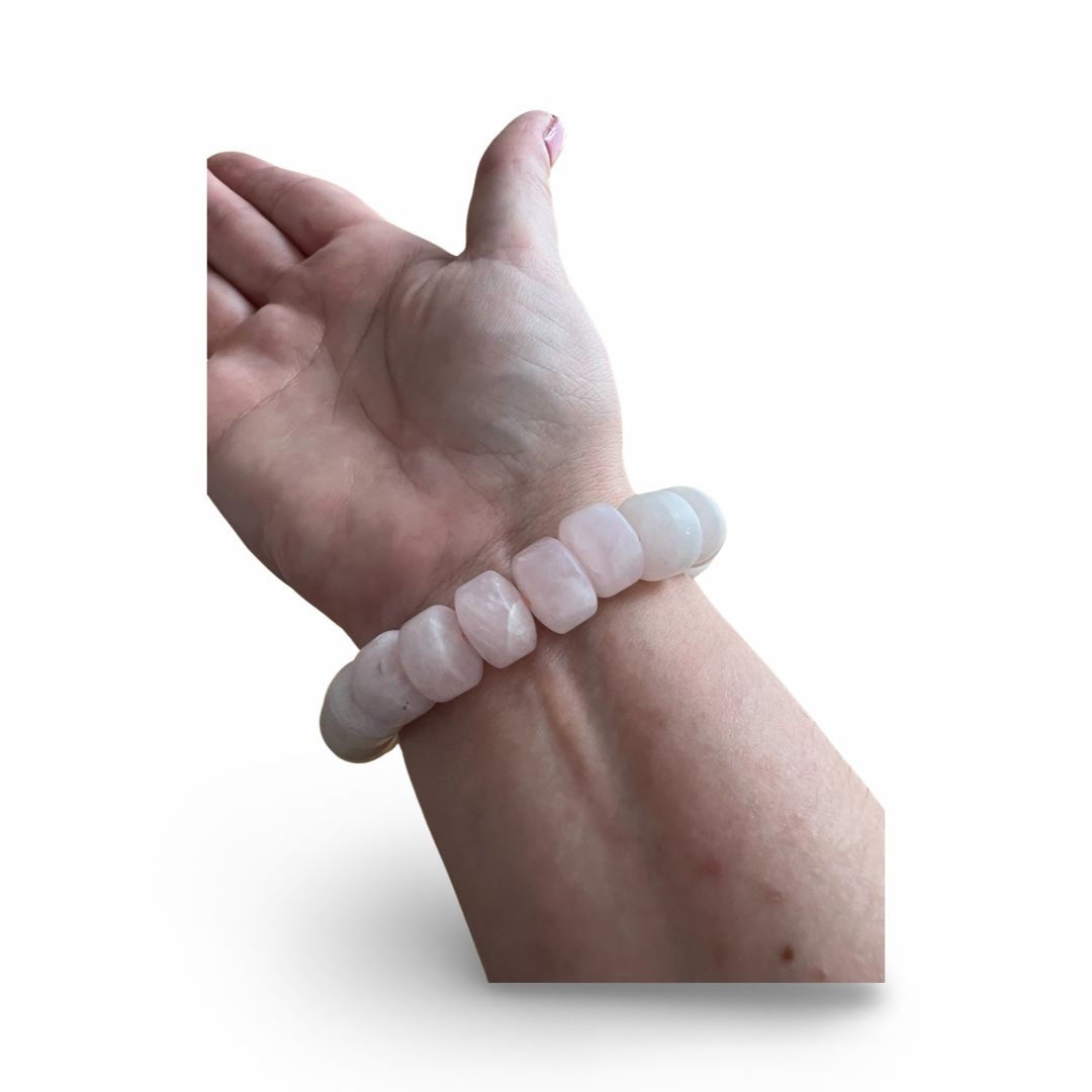 Pietre preziose: Rosenquarz Armband  – Nuovo (secondo la descrizione) da St. Gallen venduto da Mokki2014 2